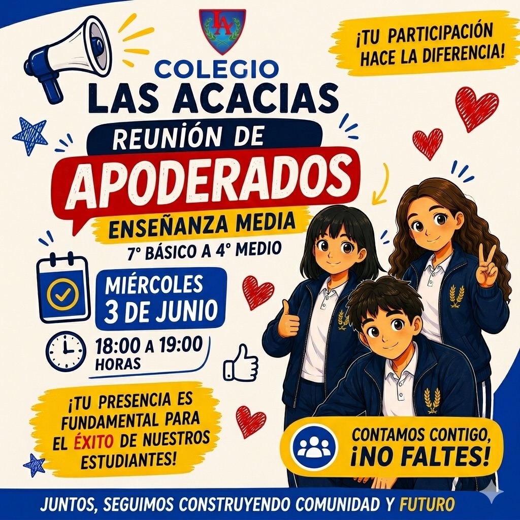 Estimada Comunidad Acaciana