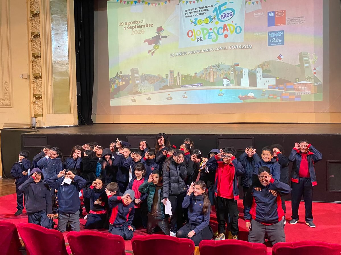 Encuentro de 4° Básico con el cine y sus historias